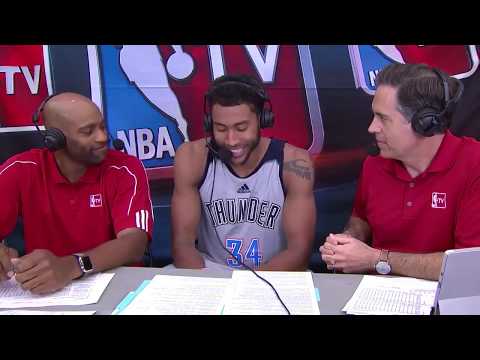 Josh Huestis following his 26 Points  7 Rebounds Performance on Thunder win over the Knicks