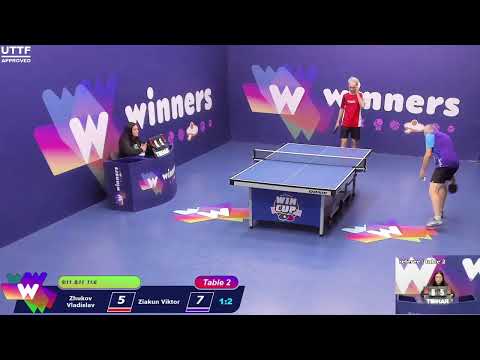 WINners CUP table 2  09.12  Zhukov Vladislav - Ziakun Viktor  17:30