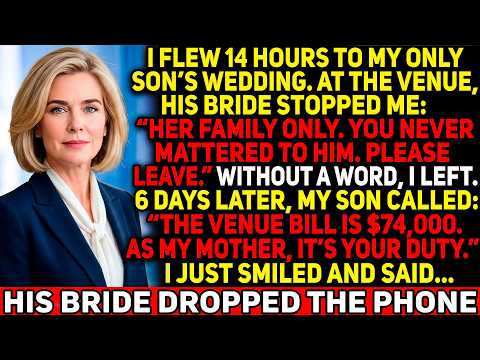 My Son's Bride Demanded $74,000 — She Didn't Know What I Was About To Say
