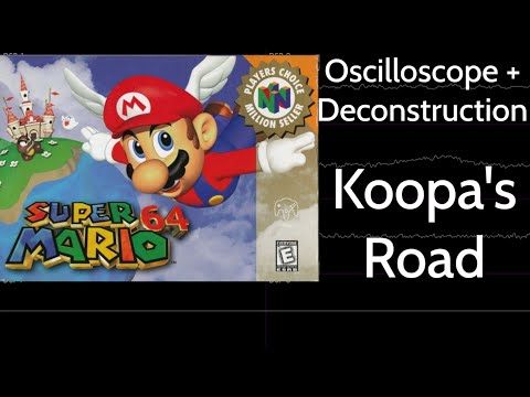 Koopa's Road [Super Mario 64] | Oscilloscope + Deconstruction