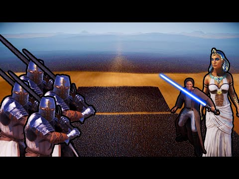 20 MILLION HEAVY KNIGHTS vs 100,000 JEDI KNIGHTS + 2,000 CLEOPATRA | UEBS 2