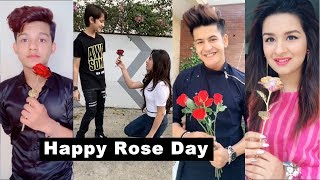 Happy Rose Day Tiktok Videos  Manjul  khattar Jann