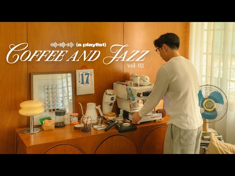 cozy jazz while making coffee at home