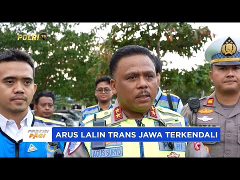 KAKORLANTAS POLRI PANTAU ARUS LALIN TRANS JAWA LONG WEEKEND IDULADHA 2025