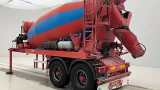 TURBO'S HOET MIXER 10 CUB concrete mixer semi-trailer for sale - Image 4 | Autoline KE TURBO'S HOET MIXER 10 CUB concrete mixer semi-trailer | Image 4 - Autoline