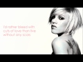 Pink - Love Song (with lyrics) 