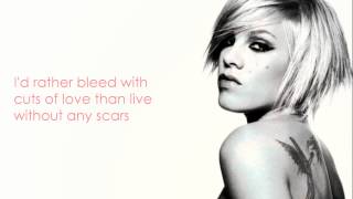 Pink - Love Song (with lyrics)
