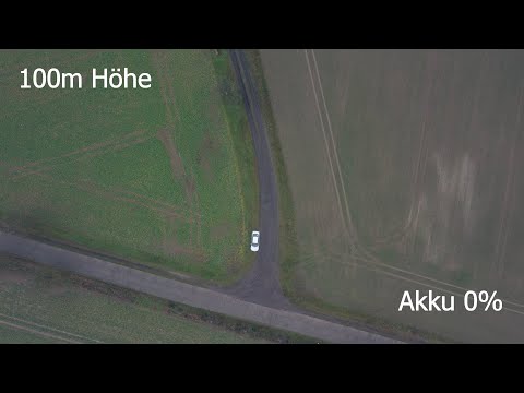 DJI Mini 2 - Akku in 100m Höhe auf 0%, Drohne fliegt noch 1 Minute weiter