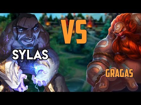 AP Gragas vs Sylas || WTF? I beat a Sylas?