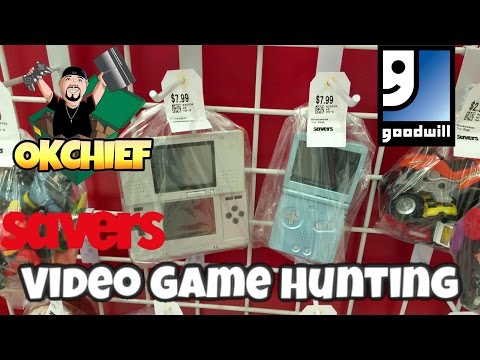 Okchief Video Game Hunting EP. 253 My Saver, Goodwill & Local Thrift Store Haul