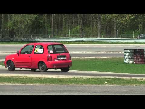 Łukasz Witas Nissan Micra - SuperOES IV Runda - Tor Kielce 28-04-2012