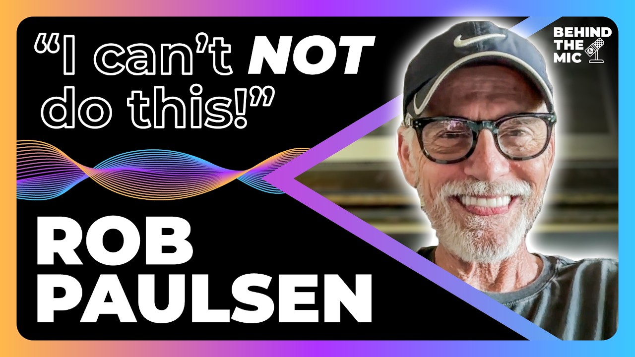Interview With Rob Paulsen | A Once in a Generation Voice Actor | Behind the Mic