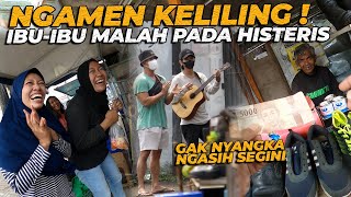 Download lagu NGAMEN KELILING ‼️ IBU2 MALAH PADA HISTERIS.. BERUNTUNG DAPET BANYAK mp3