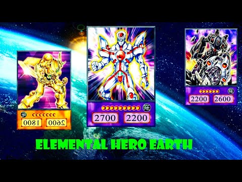 (YGOPRO)   Elemental HERO Earth   deck,Elemental HERO Core