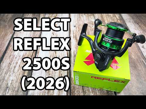 Котушка Select Reflex 2500S (2026) — низькопрофільна шпуля, 4+1 підшипник, 5.2:1