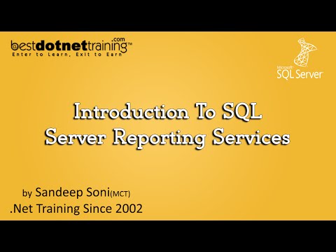 Introduction To SQL Server Reporting Services (SSRS)