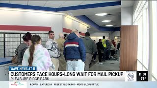 USPS customers face hours-long wait for mail pickup at PRP post office