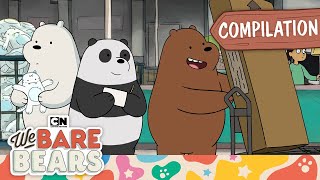 Download lagu Bears Go Shopping 🛒🐻🛍️ Funniest We Bare Bears Marathon | Cartoon Network mp3