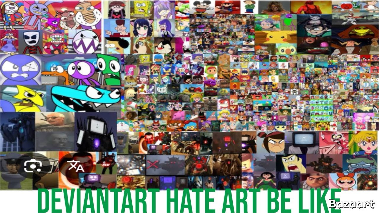 Deviantart hate art be like