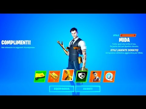 HO FINALMENTE SBLOCCATO la SKIN FINALE della STAGIONE 2 di FORTNITE! Ecco *MIDA*