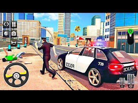 Police Car Gangster Crime Drive - Police Chase Car Simulator - Android Gameplay