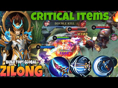 ZILONG BEST BUILD 2023🔥/BUILD ZILONG PALING SAKIT - MLBB