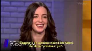Laura Donnelly on Her Sibling Chemistry With Sam Heughan [SUB ITA] video