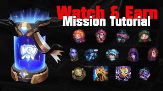 Watch & Earn Missionen abschließen | How to complete!