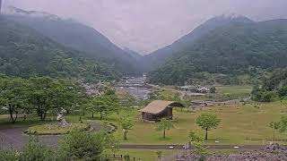 大鹿村・大西公園から赤石岳ビュー