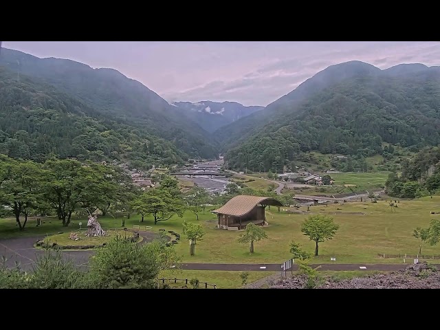 大鹿村・大西公園から赤石岳ビュー
