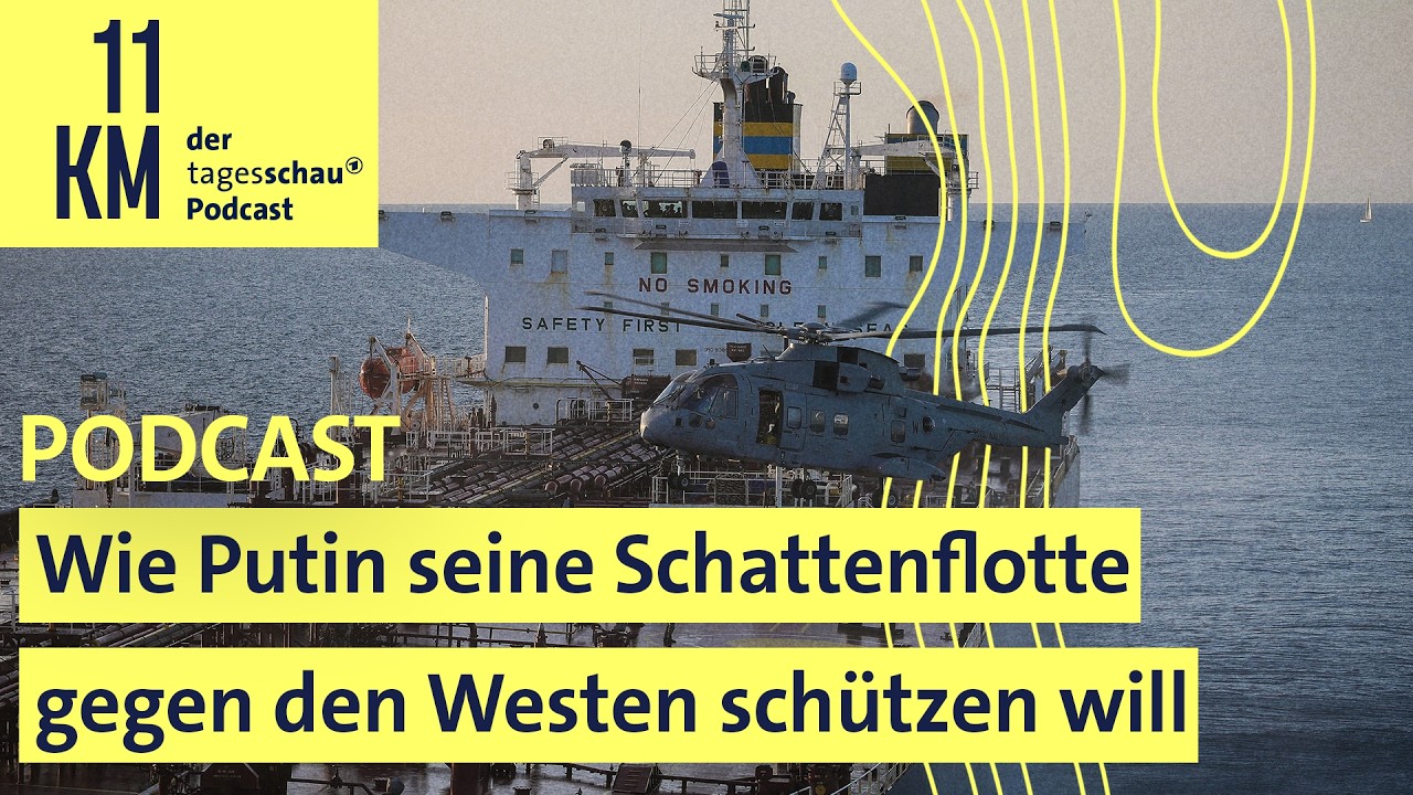 Wie Putin seine Schattenflotte gegen den Westen schützen will