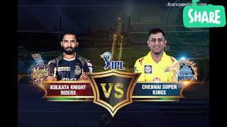 CSK VS KKR | Last night match | Live Scorecard | Who win last night match | Ipl Highlights