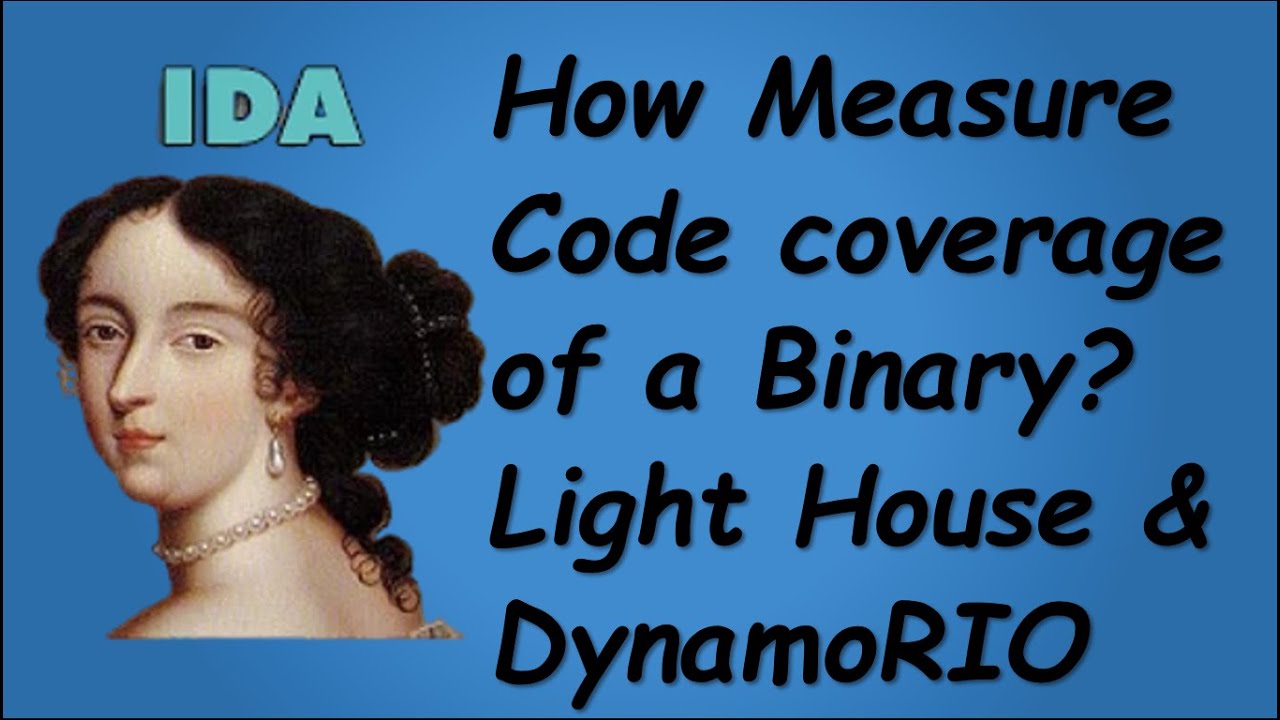 Reverse Engineering IDA Pro- Code Coverage Measurement with Dynamo Rio & Lighthouse