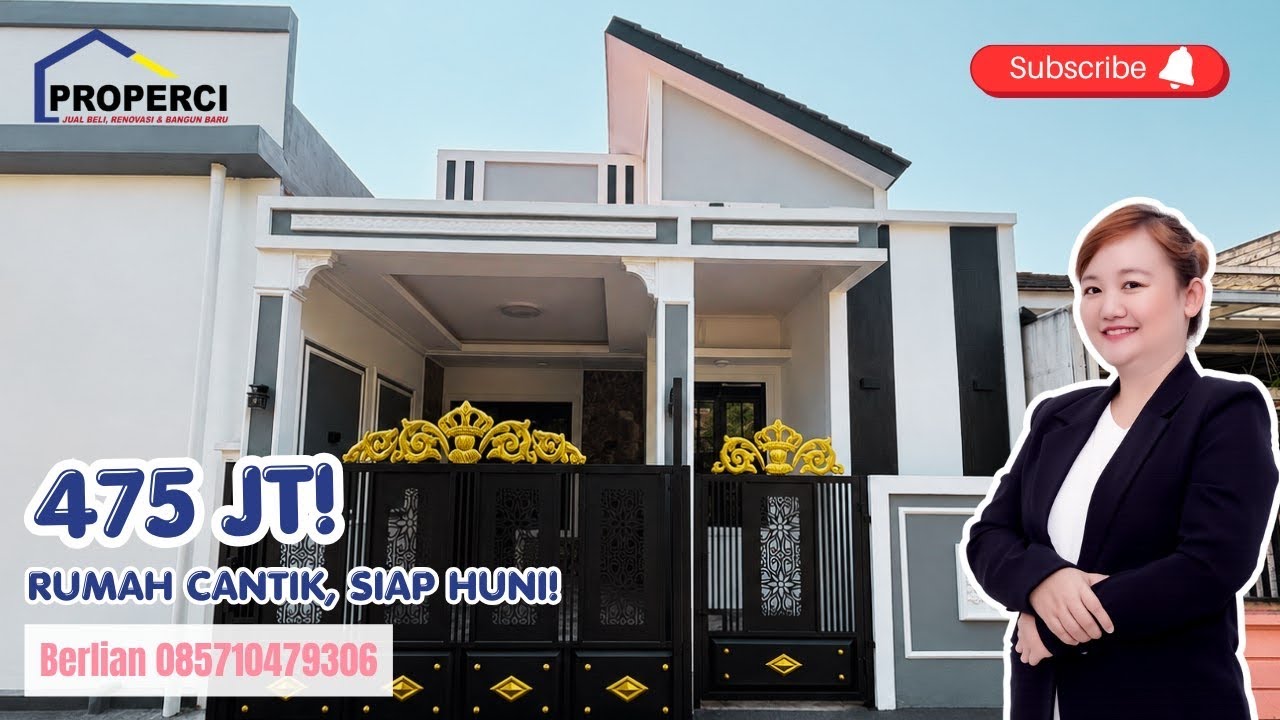 Nice Luxury House Boulevard Position Citra Indah City Location Cileungsi Jonggol Bogor