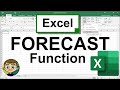 The Excel FORECAST Function