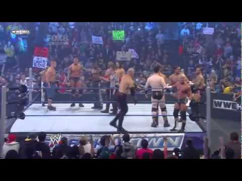 wwe smackdown 02 18 2011 - 12 men tag team match p.1
