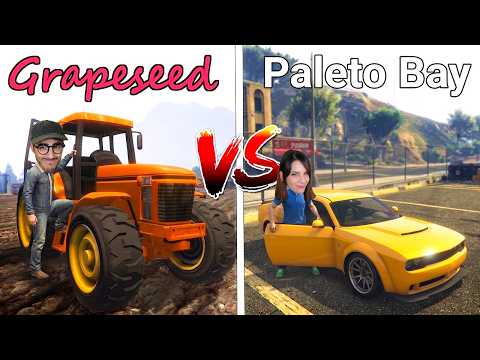 Vince chi RUBA la miglior AUTO di OGNI ZONA di Gta 5!
