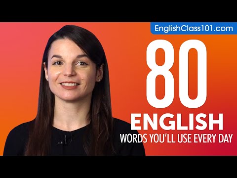 10 English Words You ll Use Every Day Basic Vocabulary 41