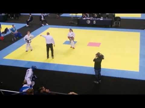 Laura Orgill (ENG) v Afanasieva Kateryna (UKR) - SPARRING ADULT FEMALE -51kg