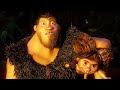 Family Finds Fire Scene THE CROODS 2013 Movie CLIP HD