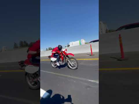 Thumbnail for Single piston power💪#honda #xr650l #enduro #dirtbike #supermoto#ktm#speed #hiway#wheelie#motorcycle by Motorcycle, Honda Super EV, KTM
