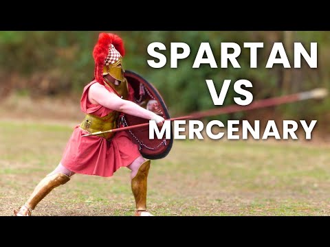 Spartan Hoplite VS Mercenary Hoplite