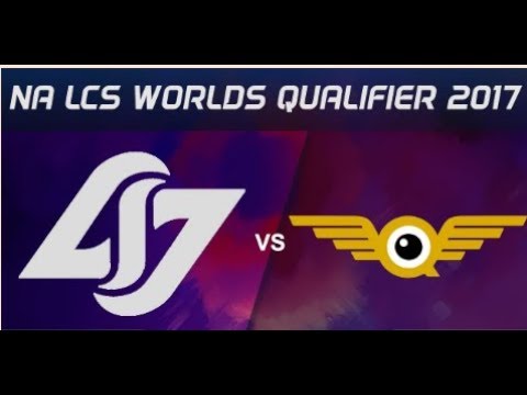 CLG vs FLY Highlights Game 1 NA LCS Worlds Qualifier 2017 PlaysOff Counter Logic Gaming vs FlyQuest