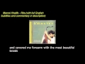 Marcel Khalife - Rita [With full english translation/ subtitles/ lyrics] Commentary in description