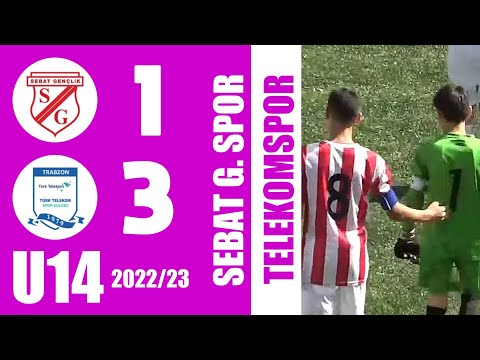 Sebat Gençlikspor U14 [1-3] Telekomspor U14 | Trabzon U14 - 2022/23
