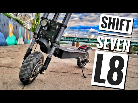 SHIFT SEVEN L8 eScooter - 2 x 800W 60V Torque Master for $1000 !!!