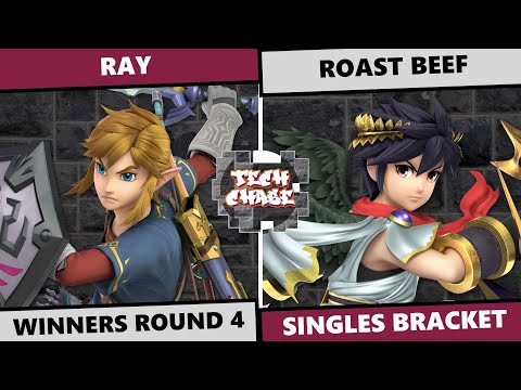 Tech Chase 12: Winners Round 4 - Ray (Link) Vs Roast Beef (Dark Pit) SSBU Singles