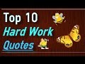 Hard Work Quotes - Top 10 Quotes about working hard and effort by Brain Quotes