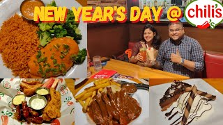 Chili's South City Mall | 3 items you must order | New year vlog