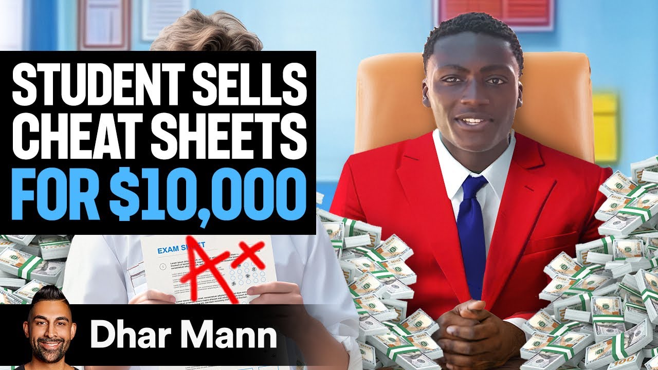 RICH TEEN Paid $10,000 EVERY "A" He Receives | Dhar Mann Studios